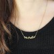 HandWriting Name Necklace 18ct Gold Plate