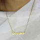 Gold Over Children's Name Necklace