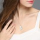 Gifts for Him  Her - Yin Yang Necklace Set with Name  Birthstone