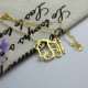 Cut Out Taylor Swift Monogram Necklace 18ct Gold Plated