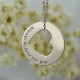 Personalised Promise Necklace For Her Sterling Silver