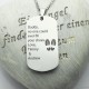 Father' Day Gift Dog Tag Name Necklace