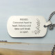 Best Friends Dog Tag Name Necklace