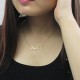 Gold Plated 925 Silver Karen Style Name Necklace