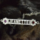 Personalised ID Birthstone Name Bracelet For Teens