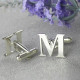 Best Designer Cufflinks with Initial Sterling Silver