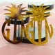 Personalised Acrylic Block Monogram Pineapple Necklace