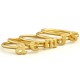 Stackable Initial Ring 18ct Gold Plated