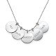 Personalised Multi Disc Necklace