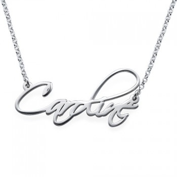 Calligraphy Name Necklace	