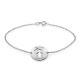 Cut Out Mum Bracelet/Anklet in Sterling Silver	