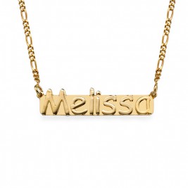 18k Gold Plated Sterling Silver Name Necklace