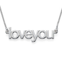 I Love You Necklace