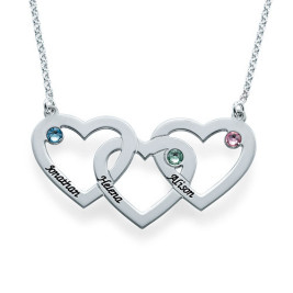 Intertwined Hearts Necklace