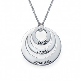 Jewellery for Mums - Three Disc Necklace
