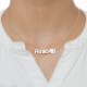 Kitten Nameplate Necklace for Girls	