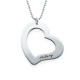 Mum is My Heart Mother Daughter Necklaces