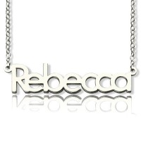 Make Your Own Name Necklace Sterling Silver