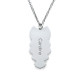Owl Necklace with Back Engraving