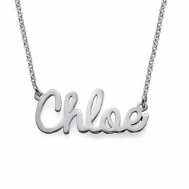 Personalised Stylish Name Necklace In Silver/Gold/Rose Gold
