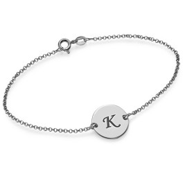 Sterling Silver Initial Bracelet/Anklet