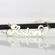 My Name Necklace Persnalized in Silver