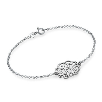 Sterling Silver Initials Bracelet	/Anklet