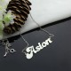 Ghetto Name Necklace Sterling Silver
