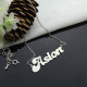 Ghetto Name Necklace Sterling Silver