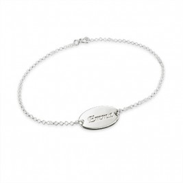 Sterling Silver Personalised Baby Bracelets/Anklet