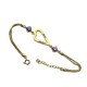 Open Heart Love Necklace  Bracelet Engraved Name