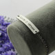 Engraved Name Bar Bracelet For Her Sterling Silver