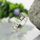 Custom Sterling Silver Roman Numerals Ring
