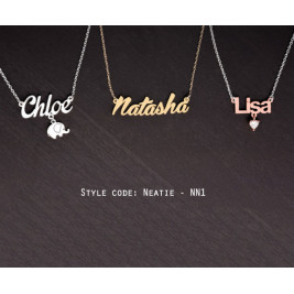 Up To 70% Off - Personalized Name Necklace - Personalized Name Plate Jewelry - Discount Selection 