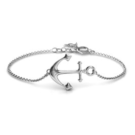 Personalised Anchor Bracelet