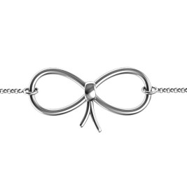 Personalised Classic Bow Bracelet