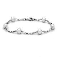 Personalised Linked Freshwater Pearl Bracelet