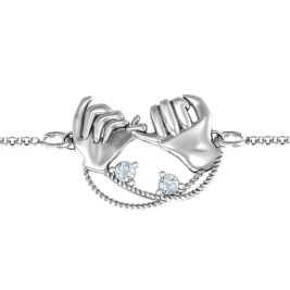 Personalised Pinky Swear Promise Bracelet