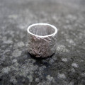 11 mm Rocky Outcrop Broad Ring 11 mm Rocky Outcrop Broad Ring