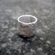 Sterling Silver Rocky Outcrop Broad Ring