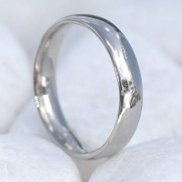 18ct Gold Wedding Ring, 4mm Comfort Fit