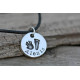 Mens First Impressions Personalised Coin Chain