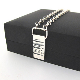 Barcode Tag Pendant