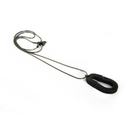 Bert Black Silver Spring Pendant