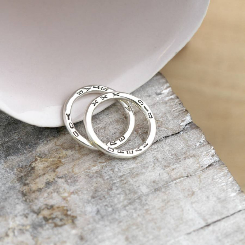 Personalised Word Ring Personalised Word Ring product view