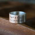 Personalised Between Us Men's Ring Personalised Between Us men's ring