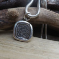 Celtic Rose seal jewellery detail view