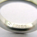 Chunky hammered ring product image