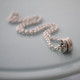 Chunky Silver Washer Necklace