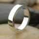 Handmade Chunky Mens Silver Ring